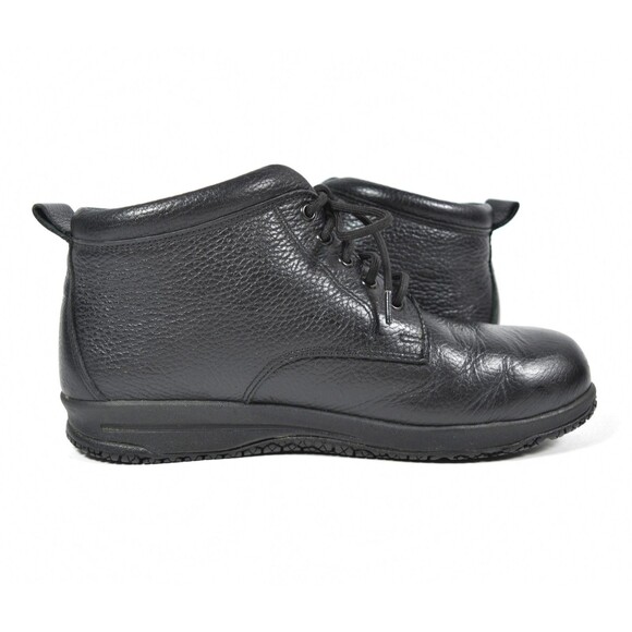 SAS Women's Black Alpine Non Slip Leather Ankle Boots Tripad Comfort Size 8.5 - Picture 6 of 8